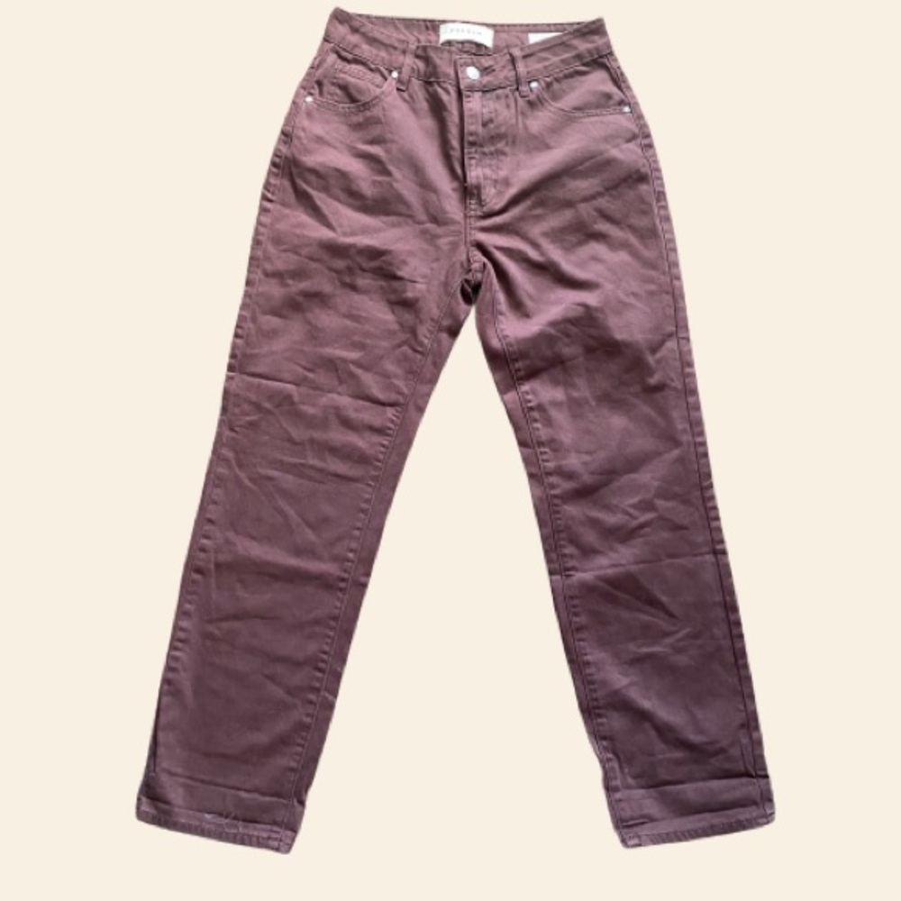 PacSun Brown Mom Jeans Womens Size 23 Mid Rise Retro Minimalist